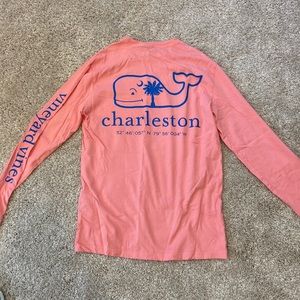 Vineyard Vines | Charleston Pink long sleeve